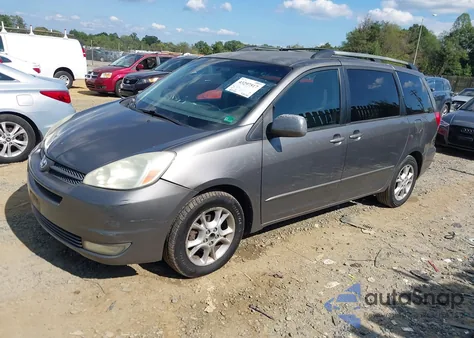 2004 Toyota Sienna Xle z USA, uszkodzony, nr VIN 5TDZA22C74S042627
